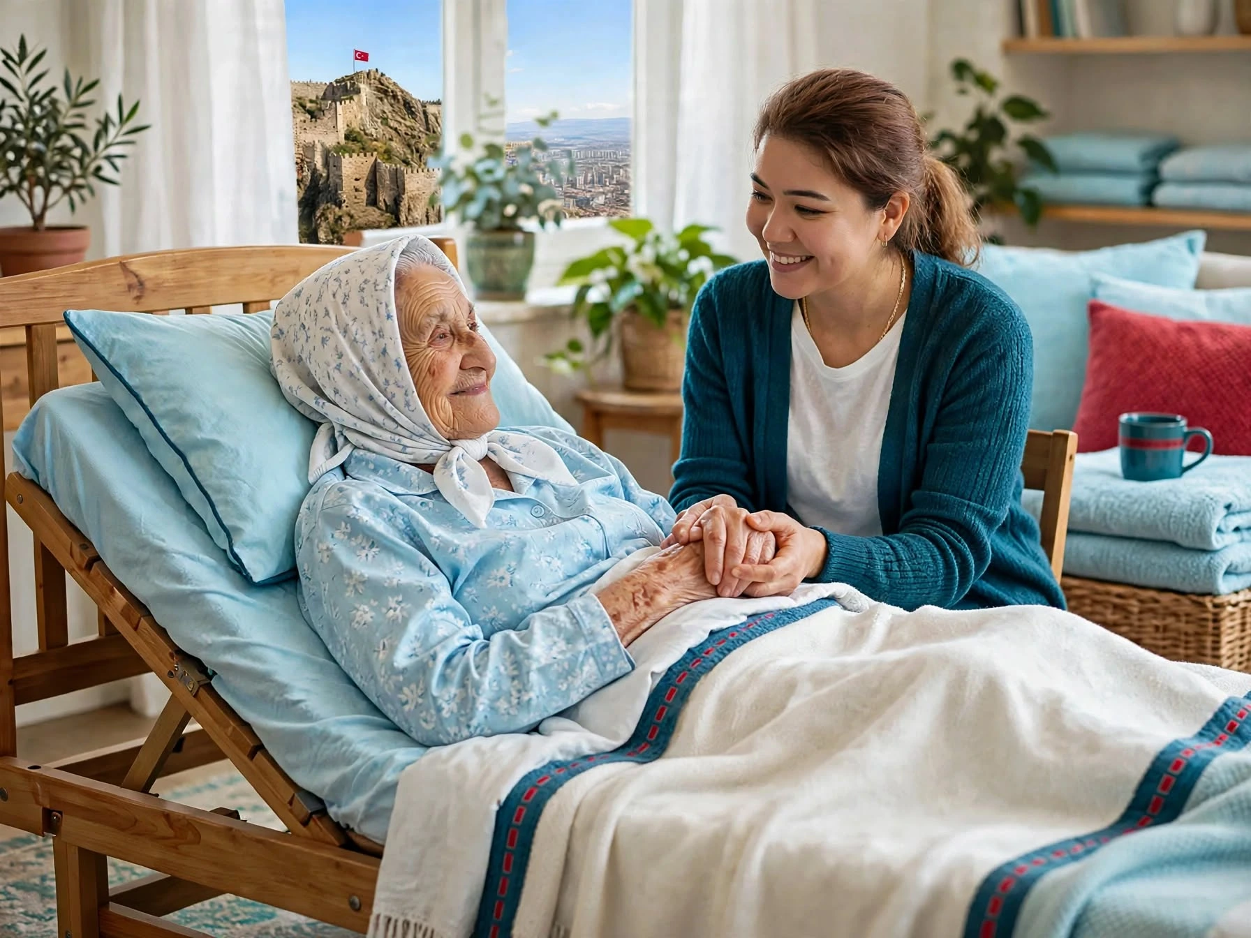 Afyonkarahisar'da güvenilir yaşlı ve hasta bakıcı hizmeti